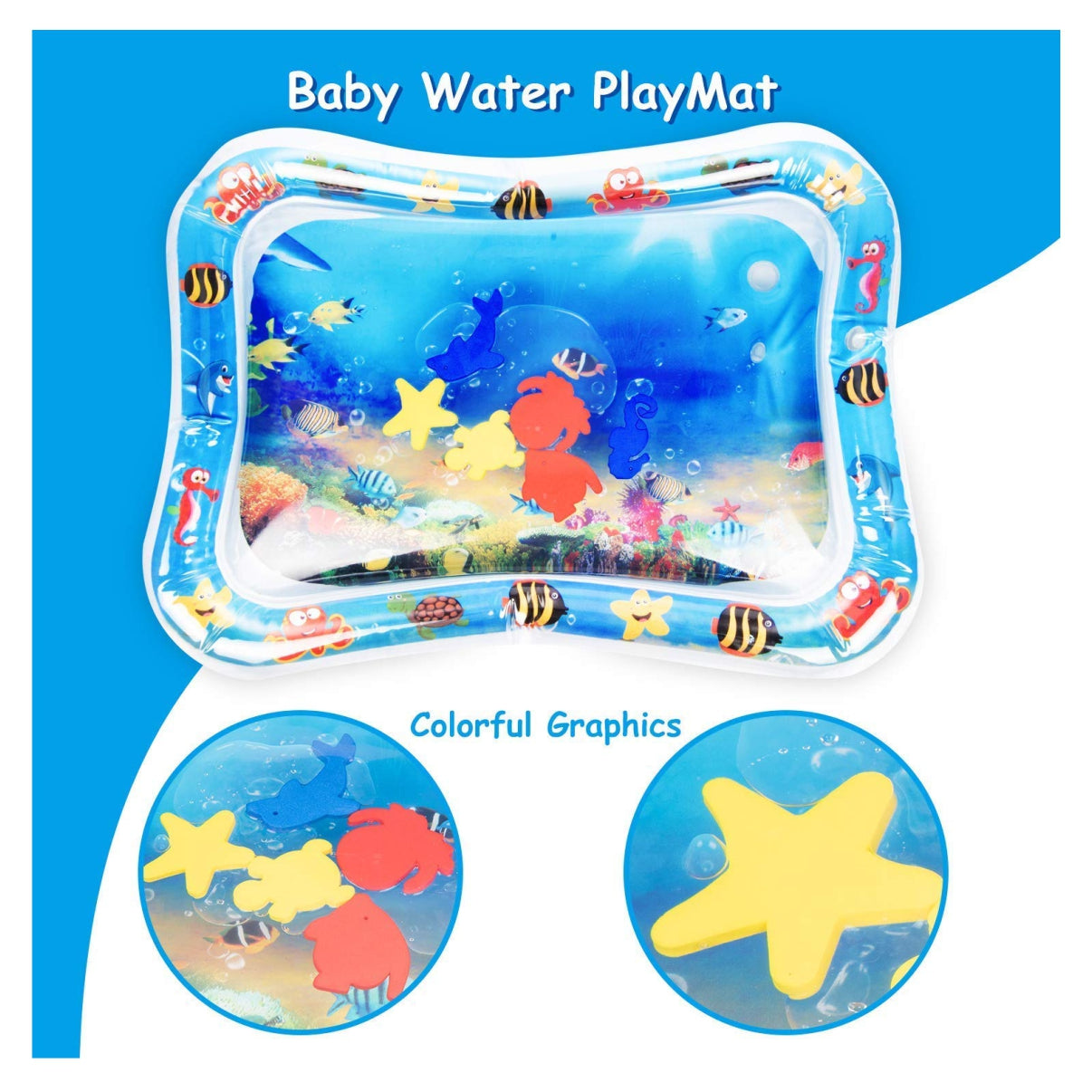 AquaBum® - Tapete de agua sensorial para Bebe