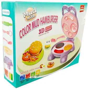 Set Chef Comidas Rápidas Plastilina Juguete Interactivo