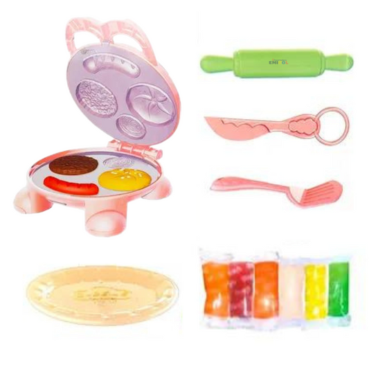 Set Chef Comidas Rápidas Plastilina Juguete Interactivo